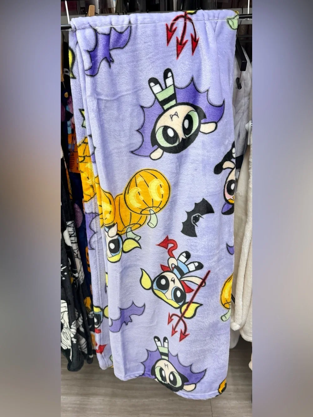 2026 NEW RELEASE powerpuff girls halloween plush blanket throw